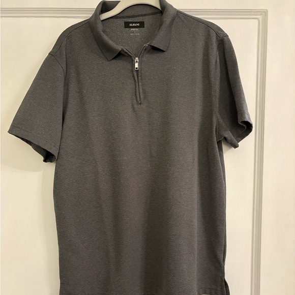 Alfani Men's Gray Polo Shirt - Picture 1 of 2